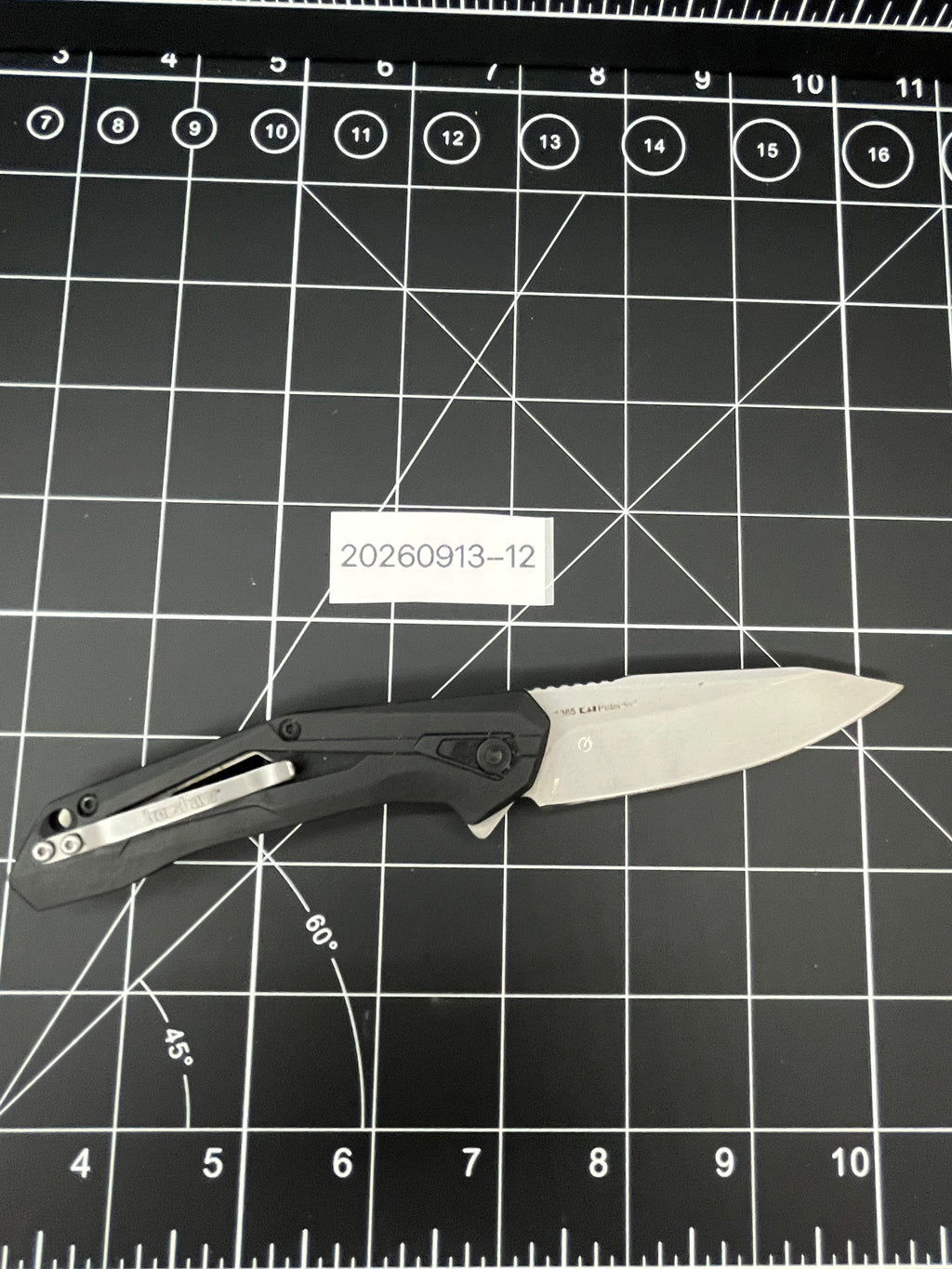 Kershaw Airlock 1385 Pocket Knife 3" Plain Edge Stainless Steel w/ Box