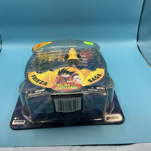 2000 Irwin Toys Bulma With Ginyu Frog Dragon Ball Z Frieza Saga Action Figure