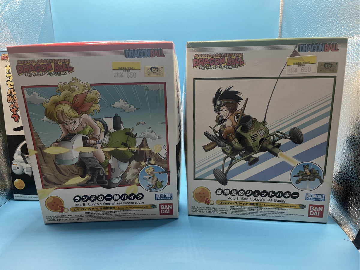 Dragon Ball Mecha Collection Plastic Model Kits Volumes 1, 2, 3, 4, 5, 6 Sealed