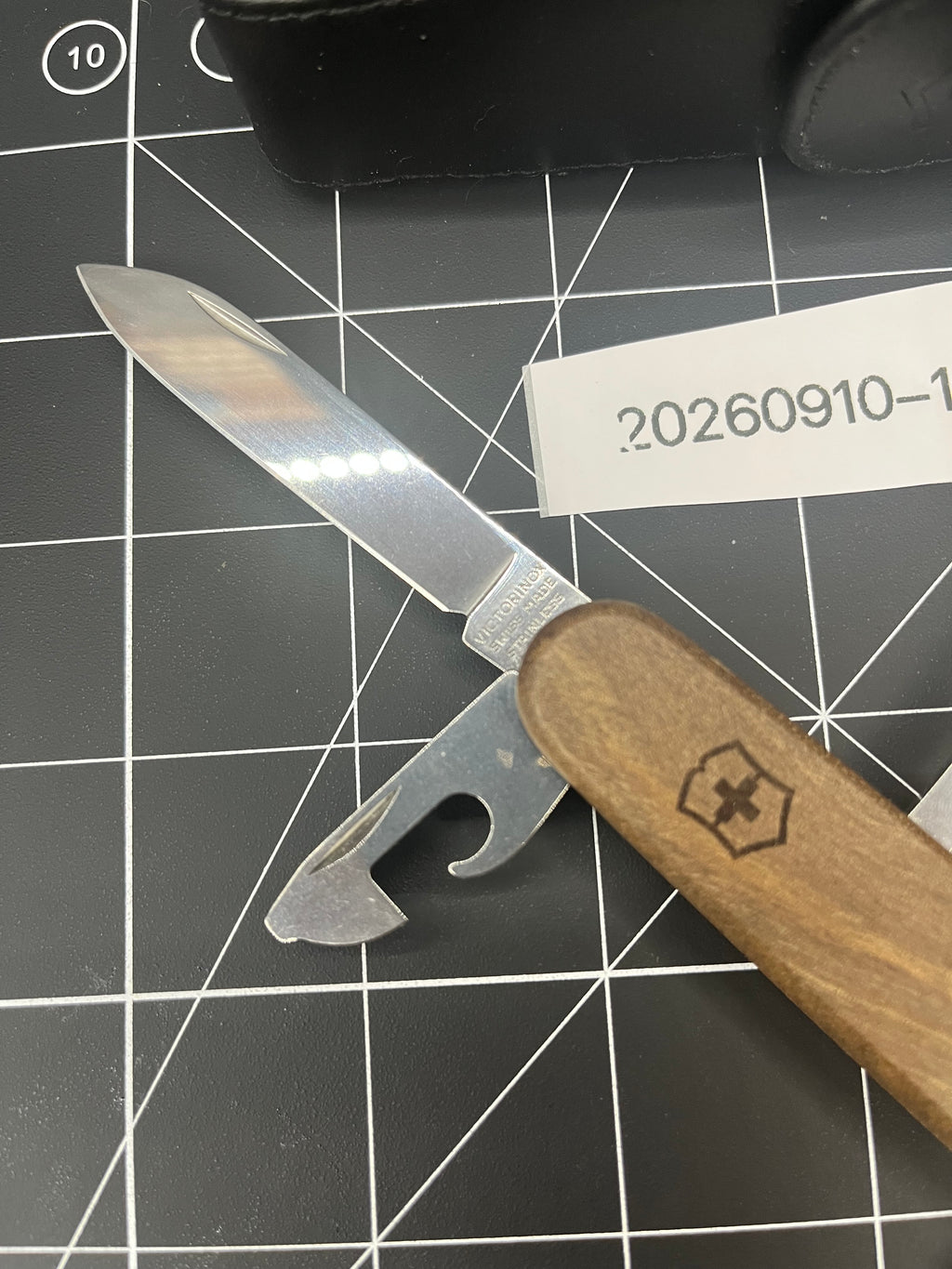 Victorinox Spartan 91mm Officer Suisse - SW initials - clean