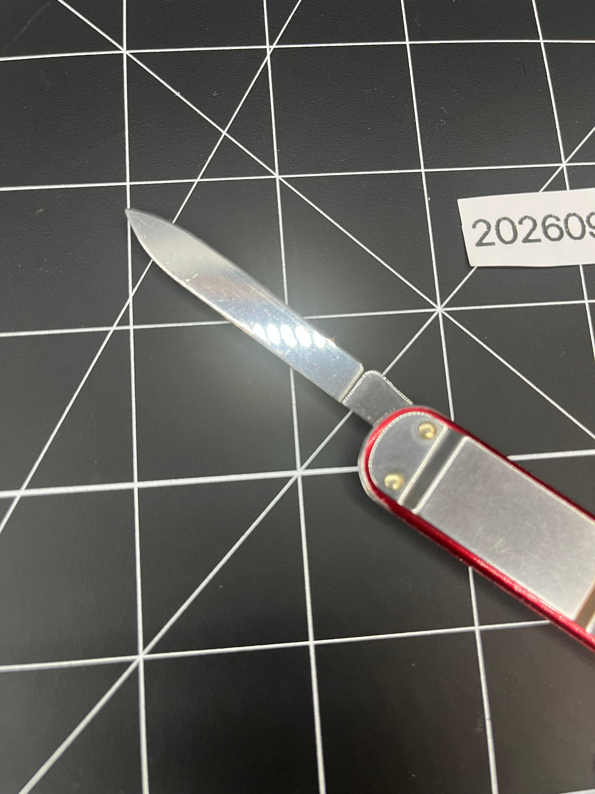ROSTFREI Victorinox Money Clip 74mm 1986-91 Swiss Army knife Red retired