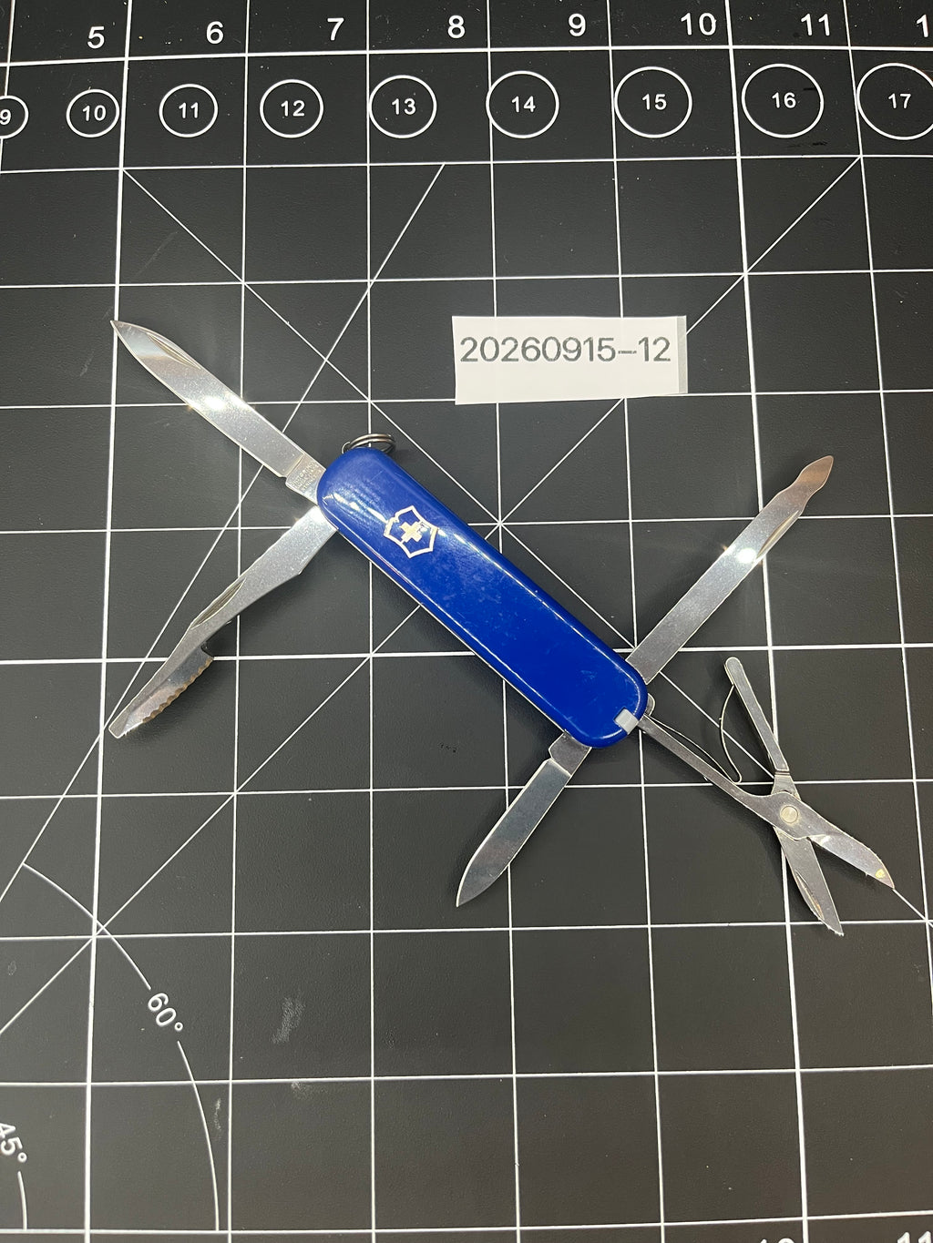 Victorinox Executive 74mm Cobalt Blue With peeler