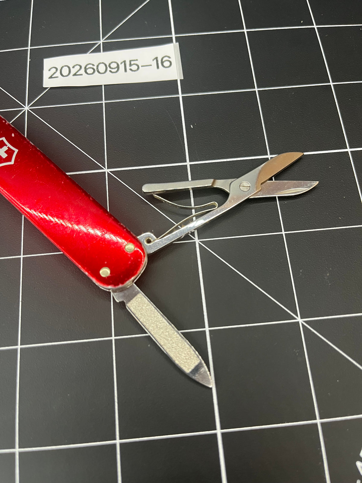 ROSTFREI Victorinox Money Clip 74mm 1986-91 Swiss Army knife Red retired