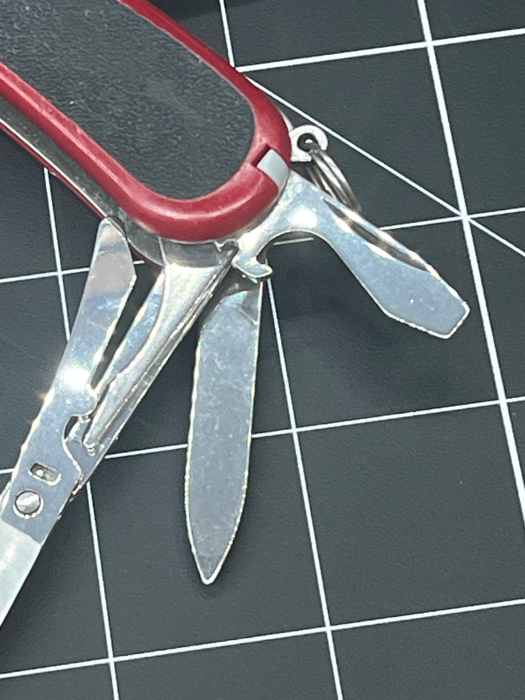 Victorinox Delemont EVOGRIP 14 Red & Black Swiss Army Knife Multi Tool!