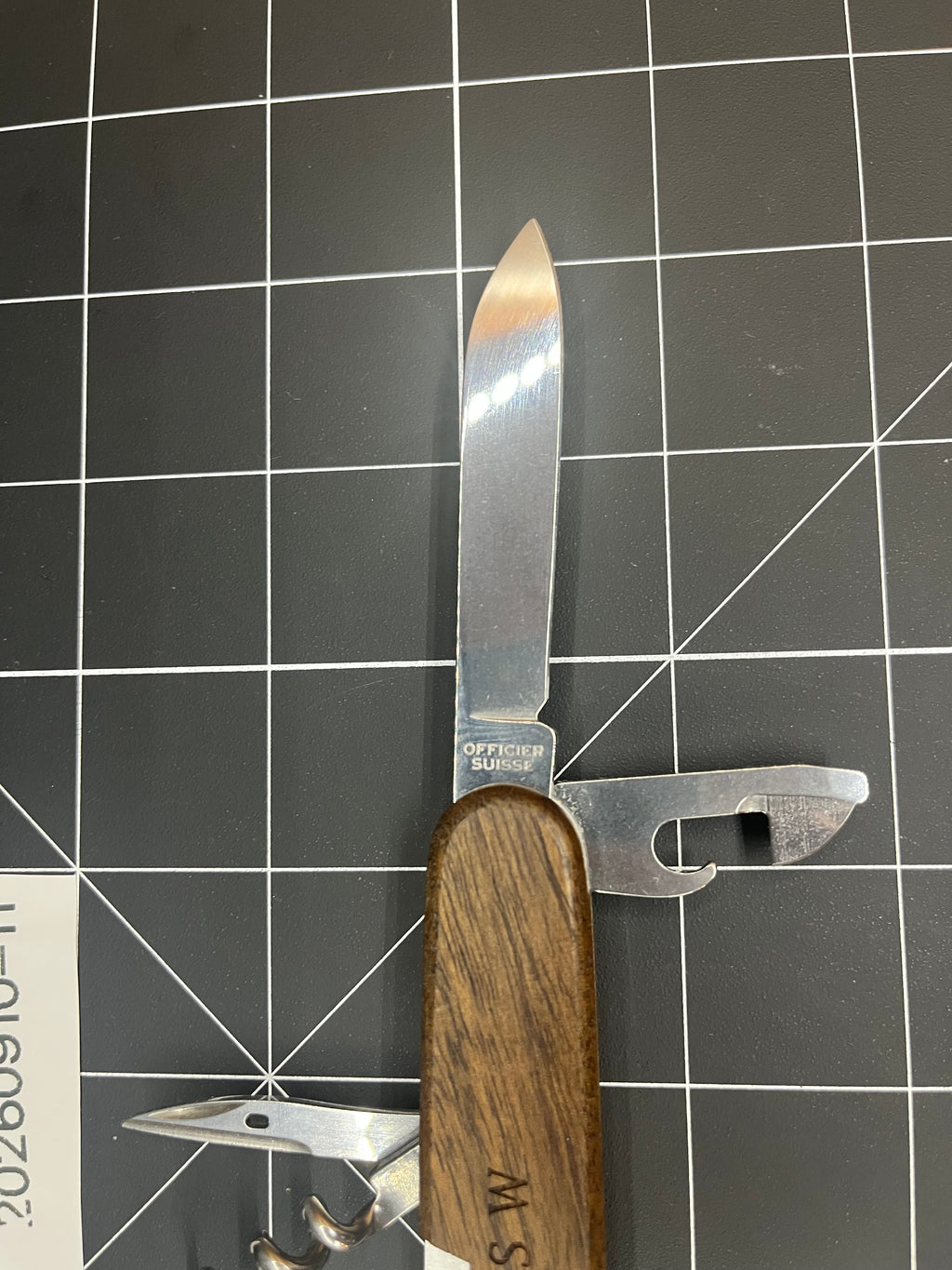 Victorinox Spartan 91mm Officer Suisse - SW initials - clean