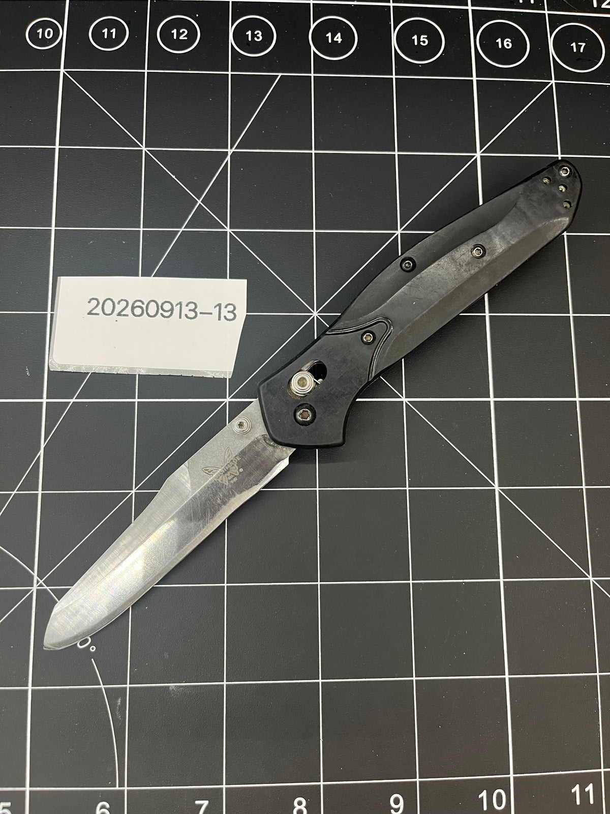BENCHMADE 940-1 Osborne Folding Knife S90V Carbon Fiber Handle AXIS Lock