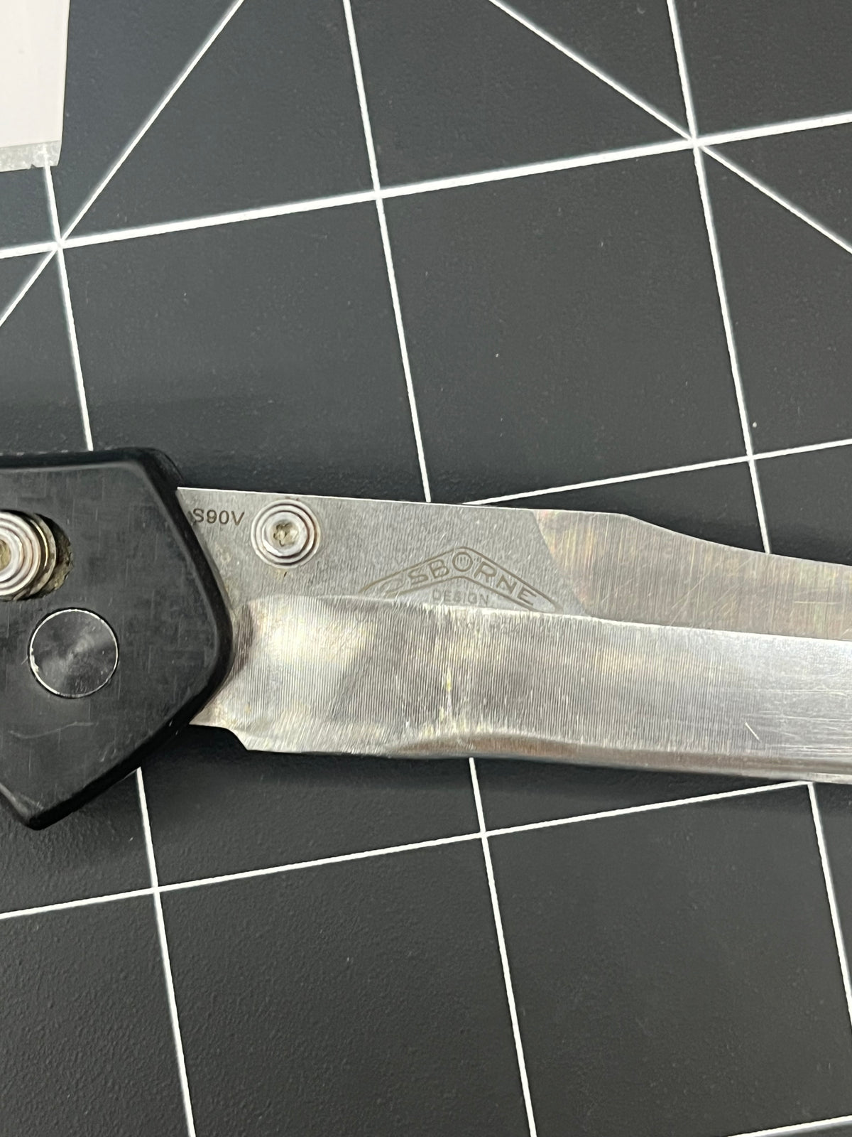 BENCHMADE 940-1 Osborne Folding Knife S90V Carbon Fiber Handle AXIS Lock