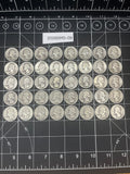 40 Silver Quarters – 90% Silver Pre-1965 Washingtons – Solid Bullion Lot -