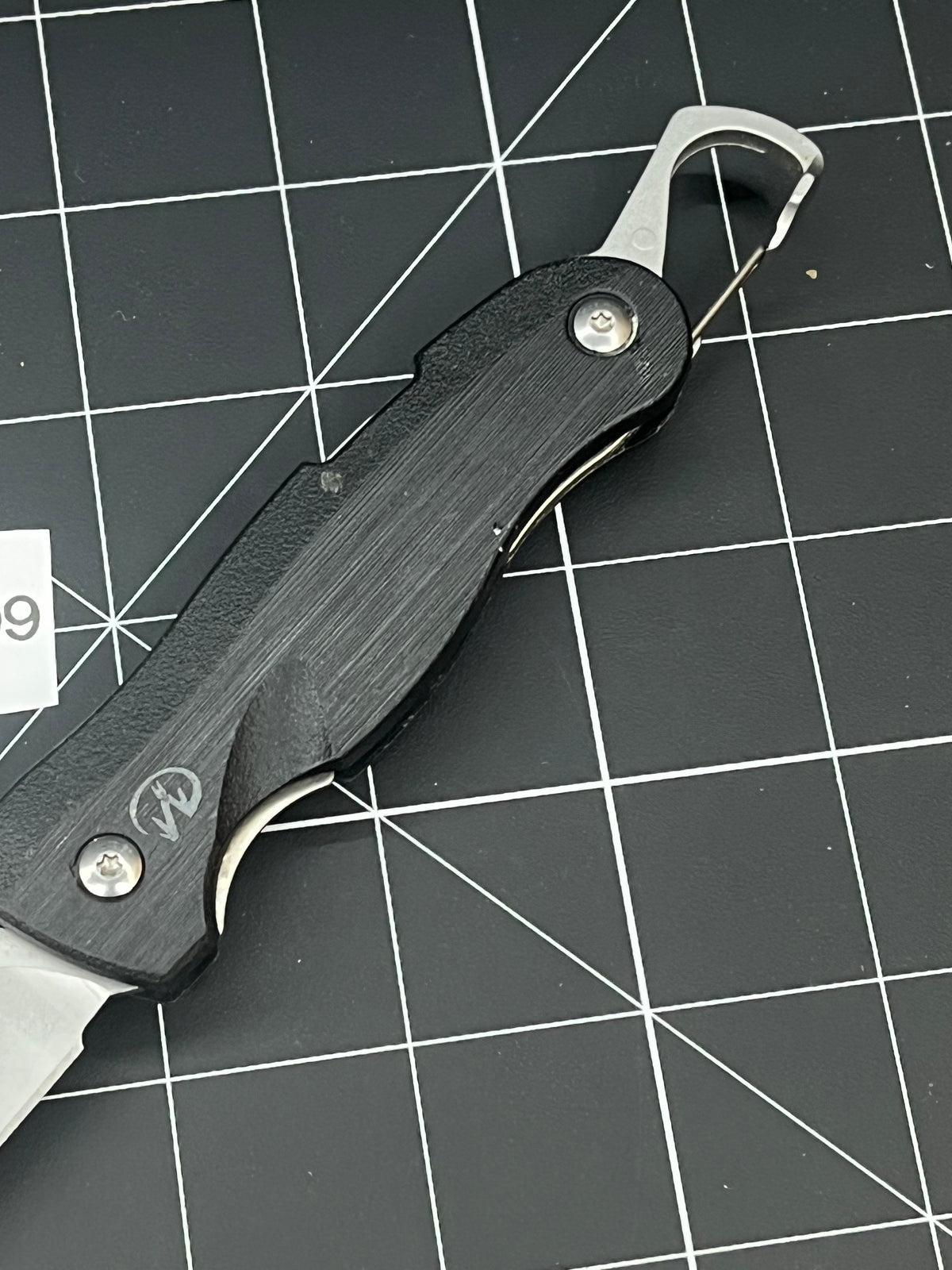 Leatherman Crater C33 Folding Pocket Knife Bottle Opener Carabiner 420HC Blade