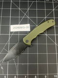 CIVIVI Mini Praxis D2 Folding Knife Green G10 - Very Good
