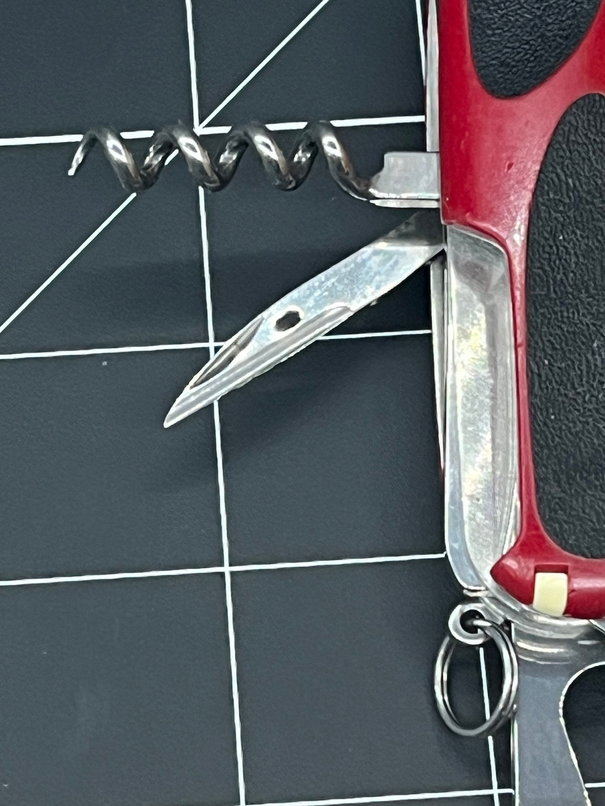 Victorinox Delemont EVOGRIP 14 Red & Black Swiss Army Knife Multi Tool!