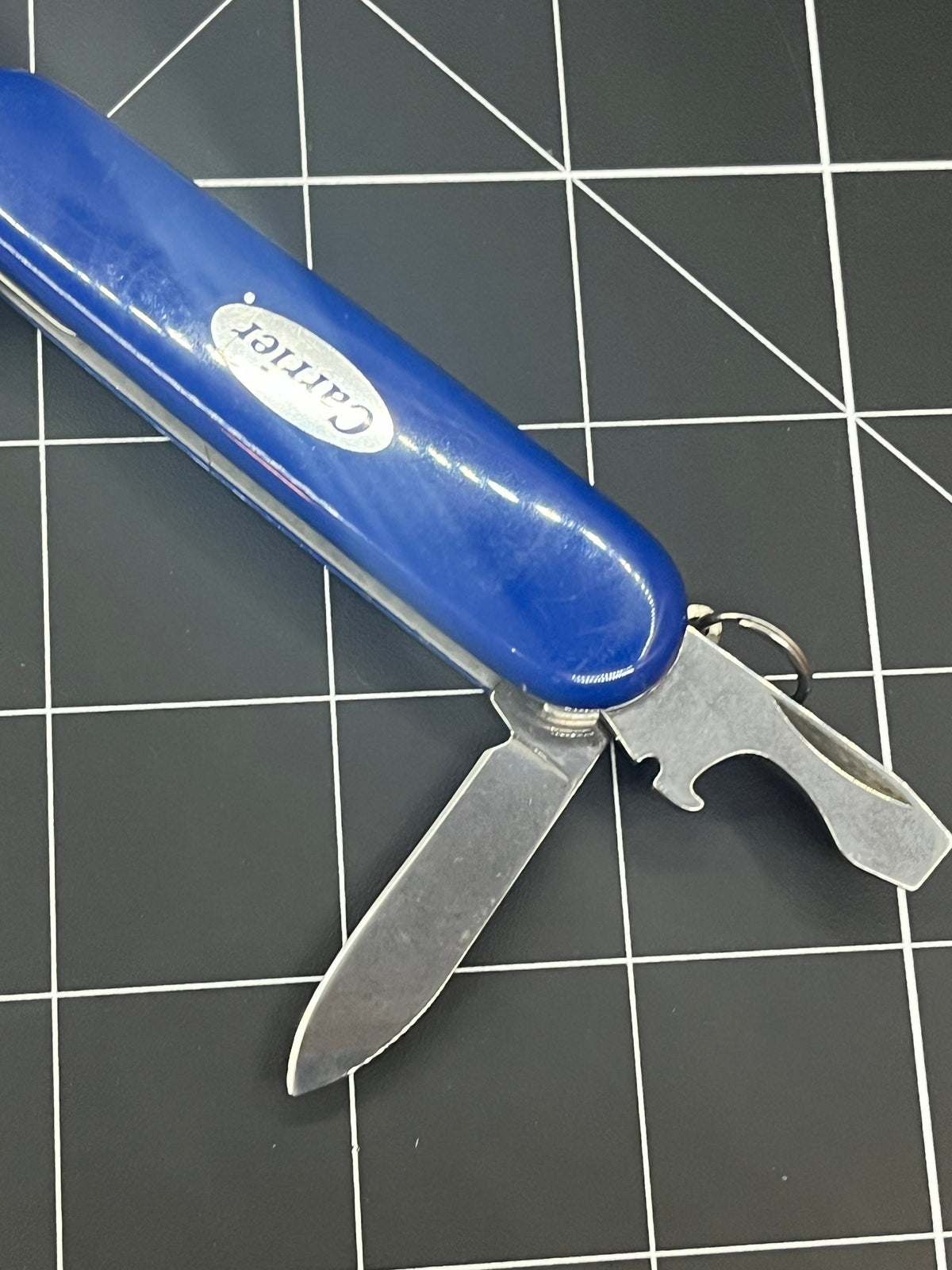 Vintage Rostfrei Victorinox Blue Recruit Swiss Army Knife 1992-2005 Clean