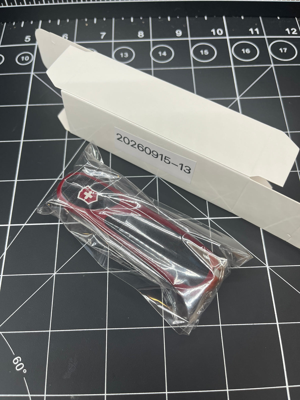 Victorinox Delemont EVOGRIP 14 Red & Black Swiss Army Knife Multi Tool!