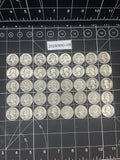 40 Silver Quarters – 90% Silver Pre-1965 Washingtons – Solid Bullion Lot