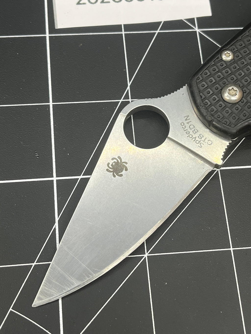 Spyderco Para 3 Lightweight Knife - Black EXCELLENT