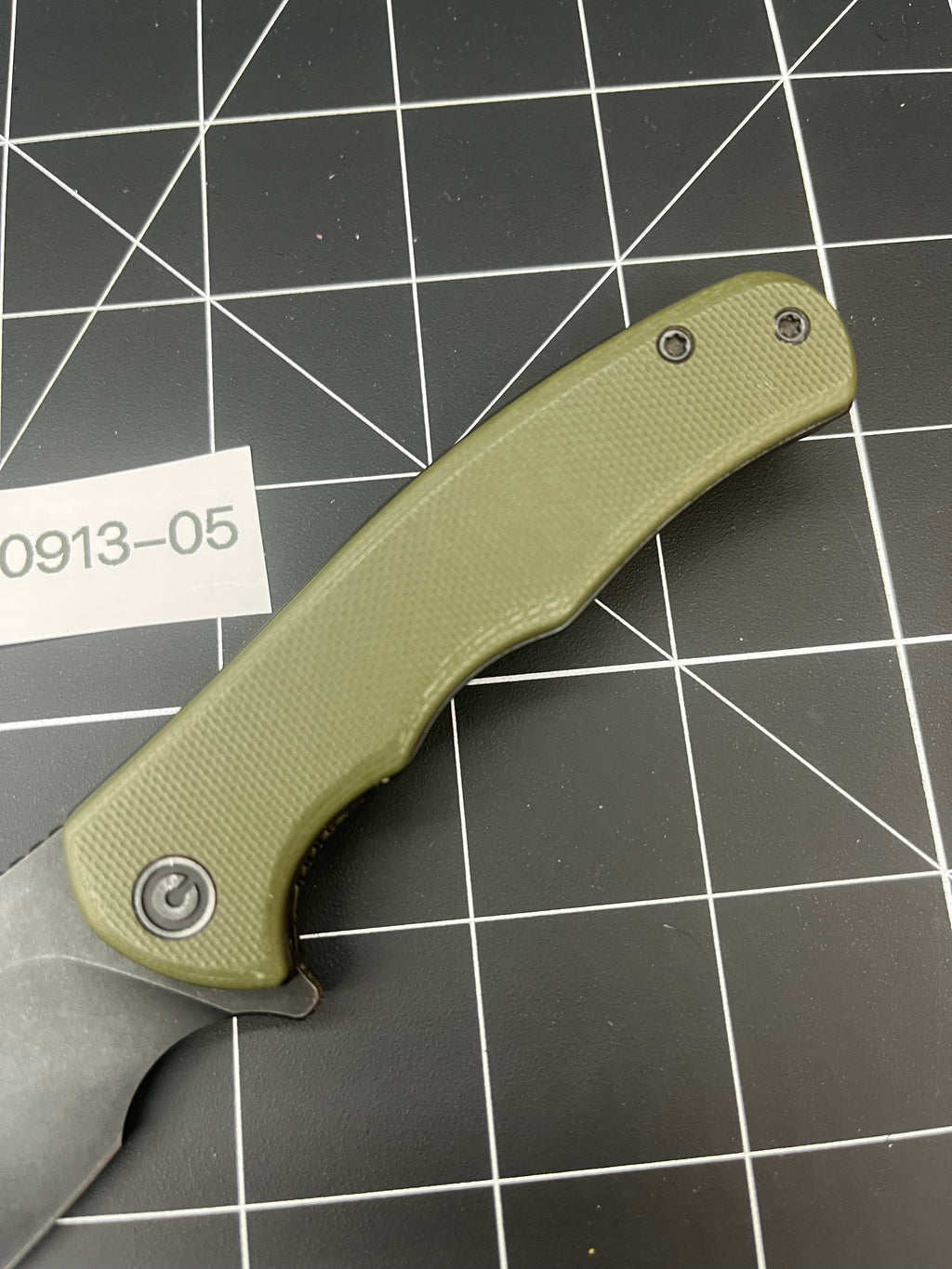 CIVIVI Mini Praxis D2 Folding Knife Green G10 - Very Good