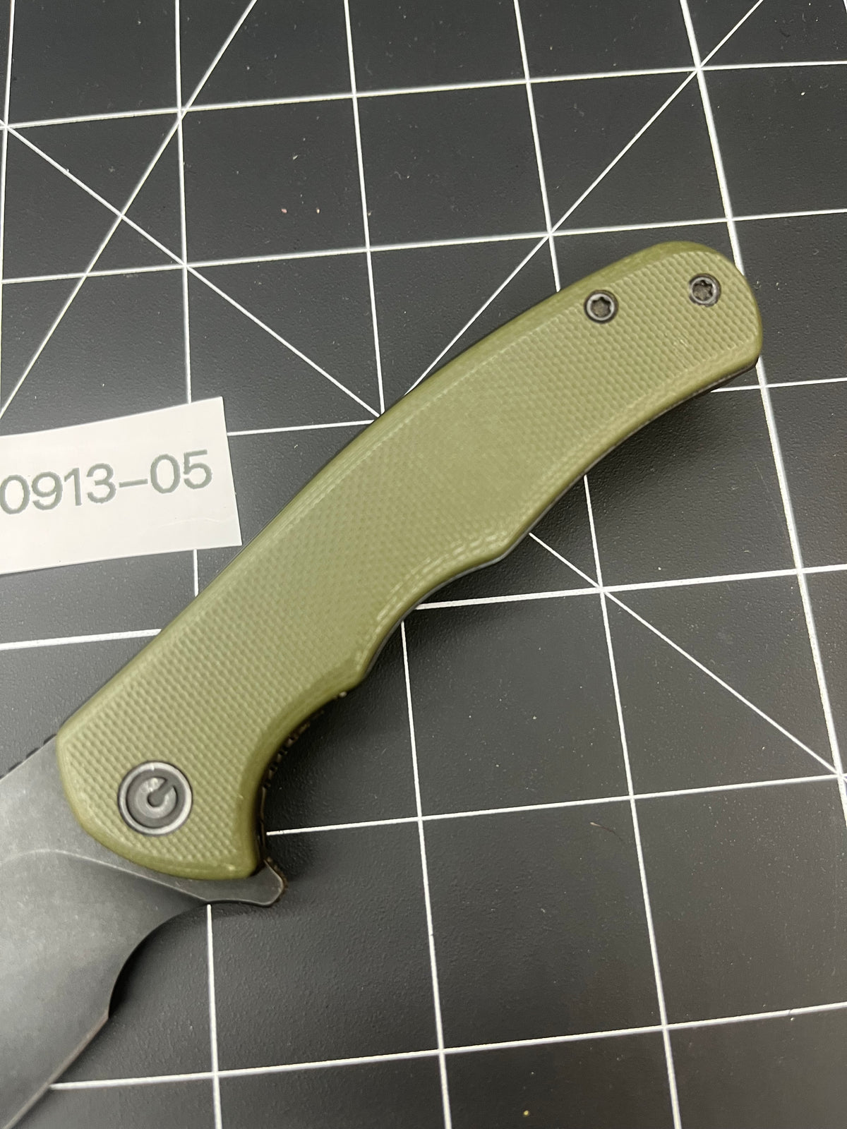 CIVIVI Mini Praxis D2 Folding Knife Green G10 - Very Good