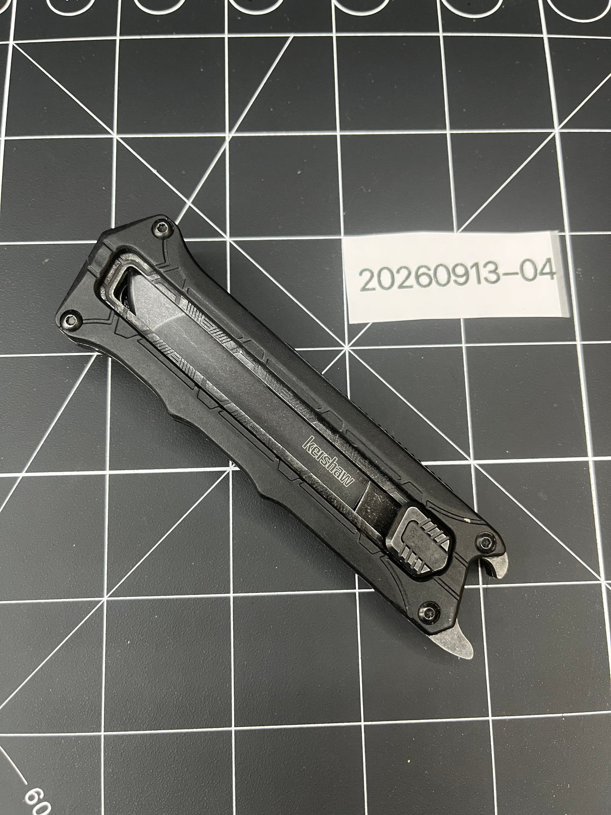 Kershaw Interstellar Pocket Knife Combo Edge Blade Bottle Opener