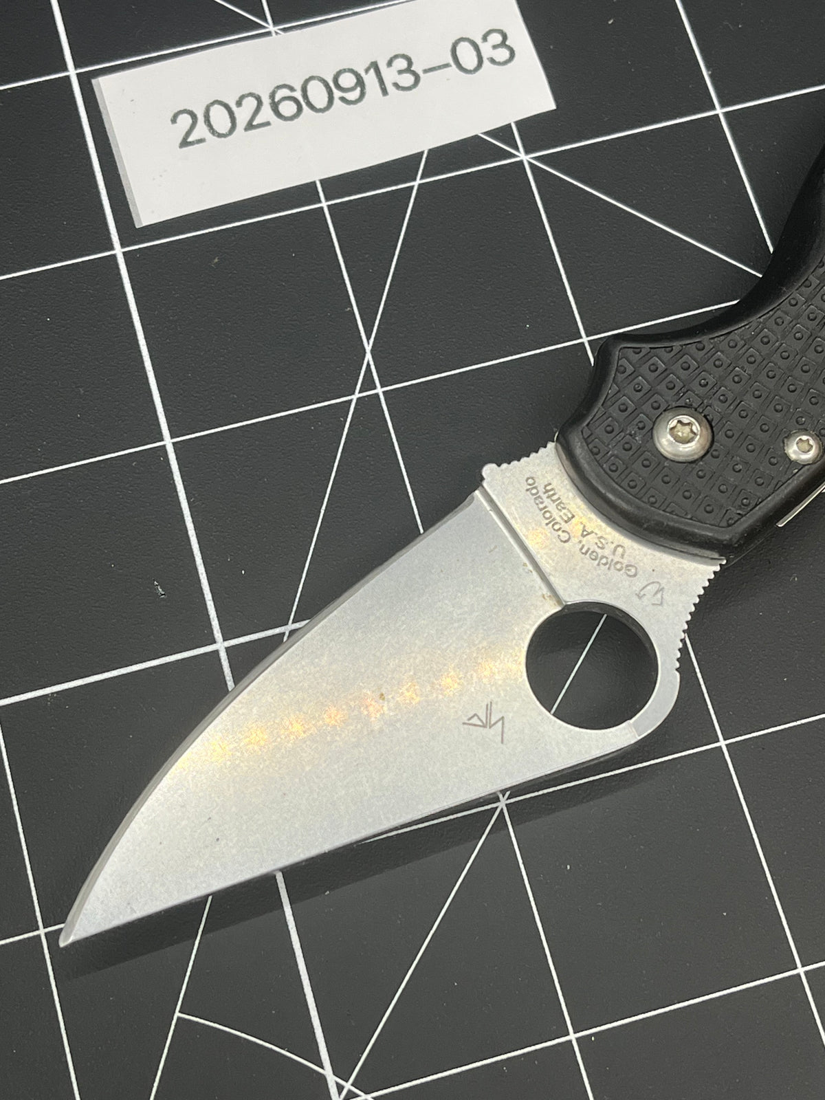 Spyderco Para 3 Lightweight Knife - Black EXCELLENT