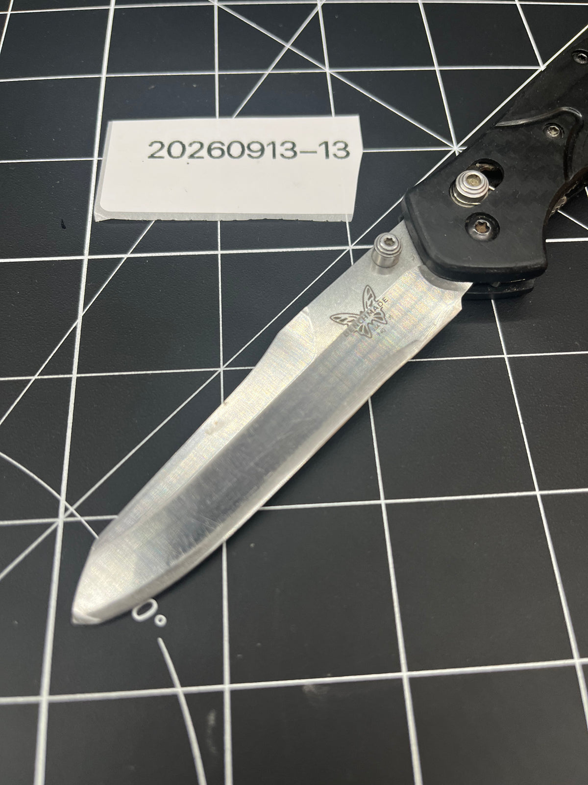 BENCHMADE 940-1 Osborne Folding Knife S90V Carbon Fiber Handle AXIS Lock