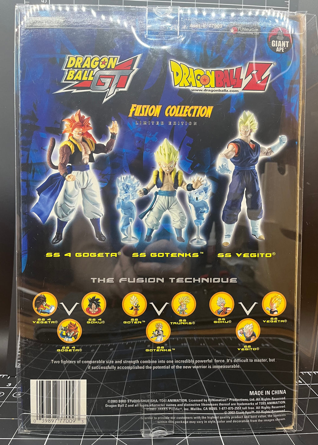 Jakks Pacific - Broly, Gotenks Autographed and Blue hair Broly