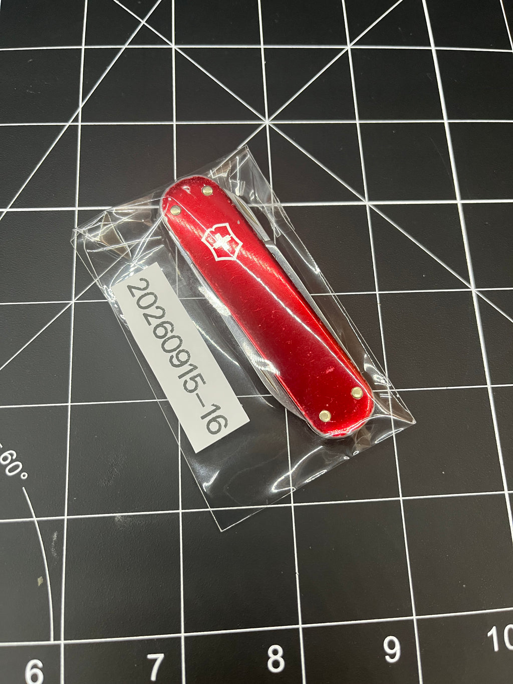 ROSTFREI Victorinox Money Clip 74mm 1986-91 Swiss Army knife Red retired