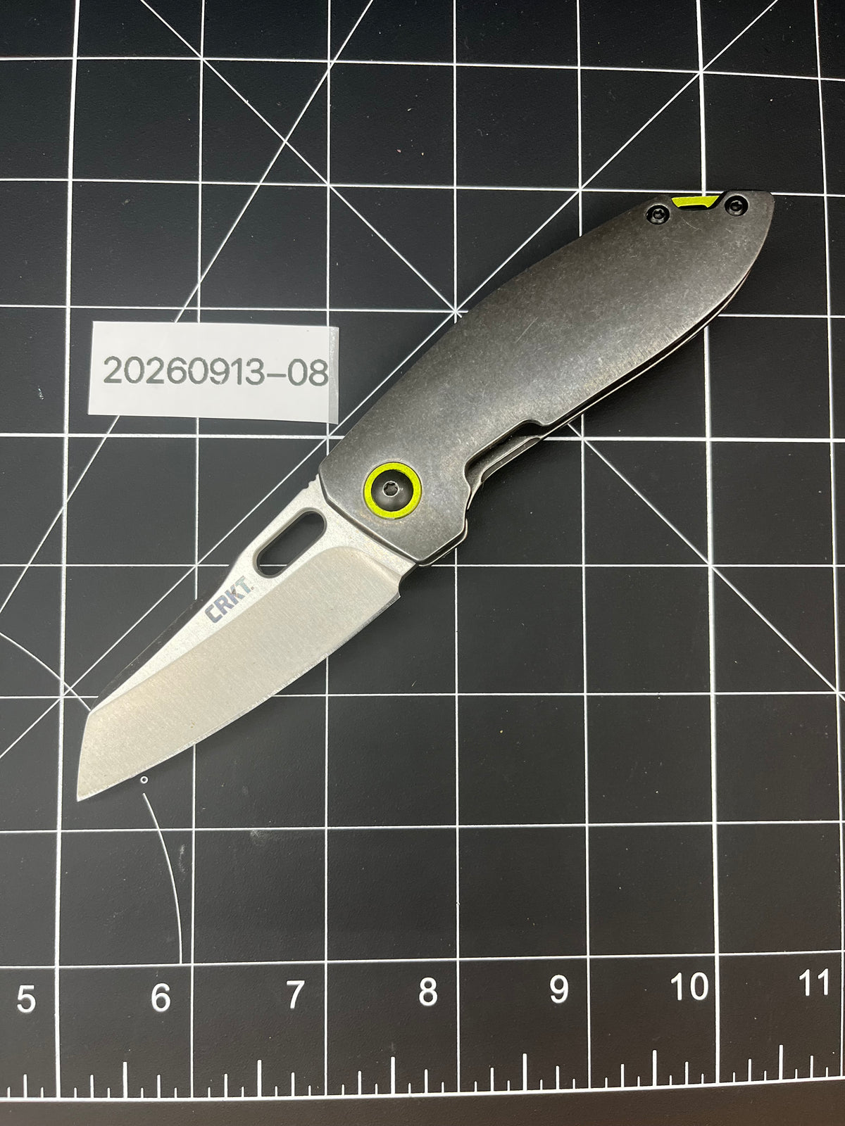 "DARK MIST" CRKT SKETCH 2550 KNIFE Clean