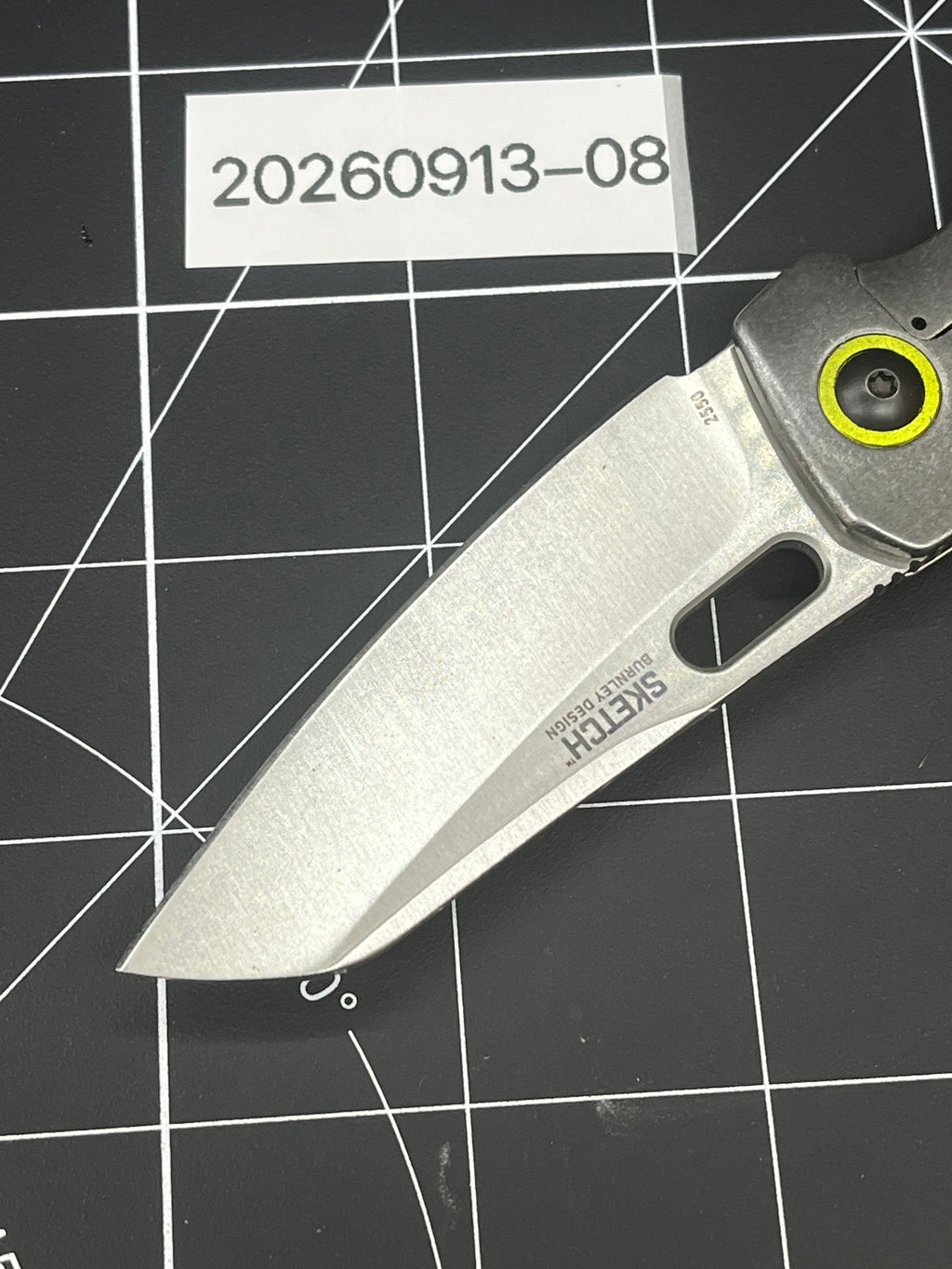 "DARK MIST" CRKT SKETCH 2550 KNIFE Clean