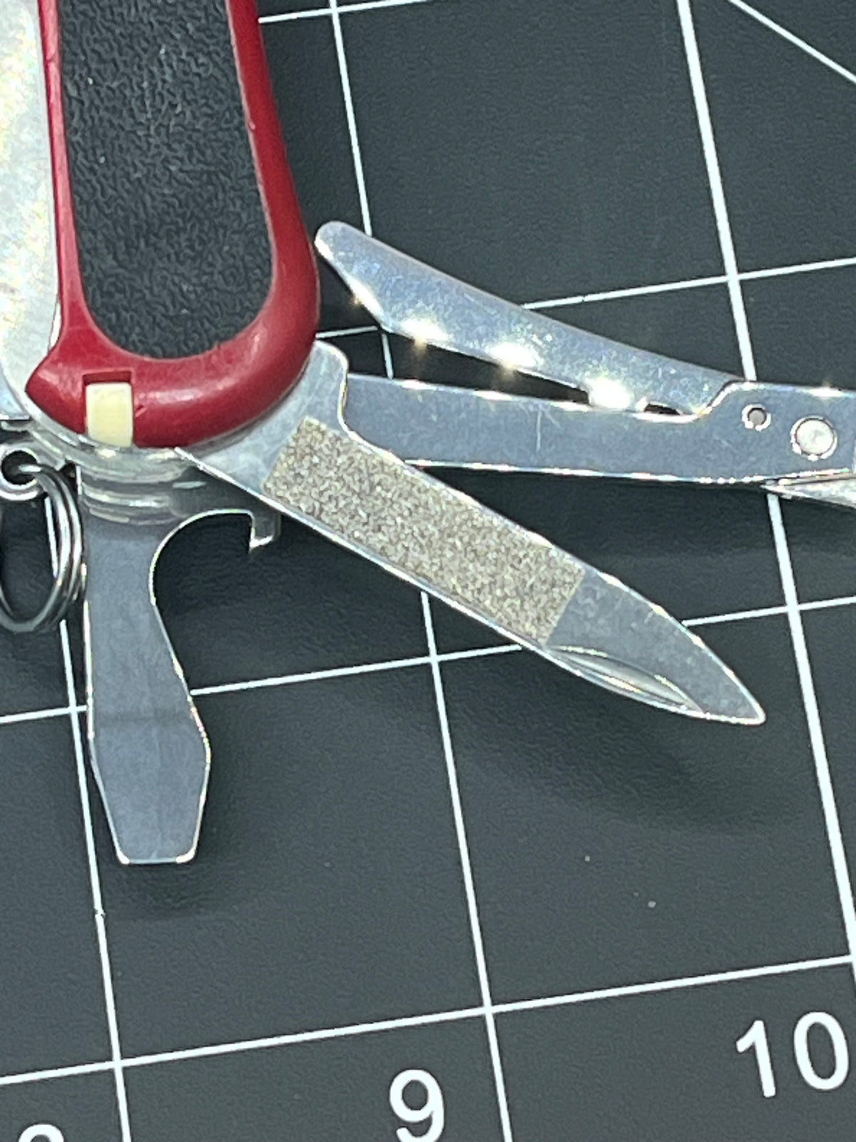 Victorinox Delemont EVOGRIP 14 Red & Black Swiss Army Knife Multi Tool!
