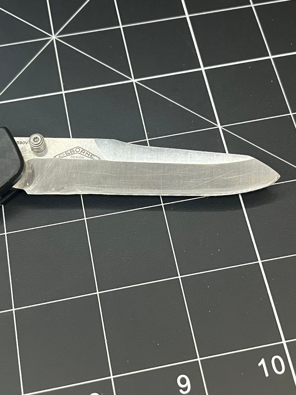 BENCHMADE 940-1 Osborne Folding Knife S90V Carbon Fiber Handle AXIS Lock