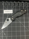 Spyderco Para 3 Lightweight Knife - Black EXCELLENT